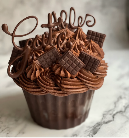 "Alles Gute" Riesencupcake