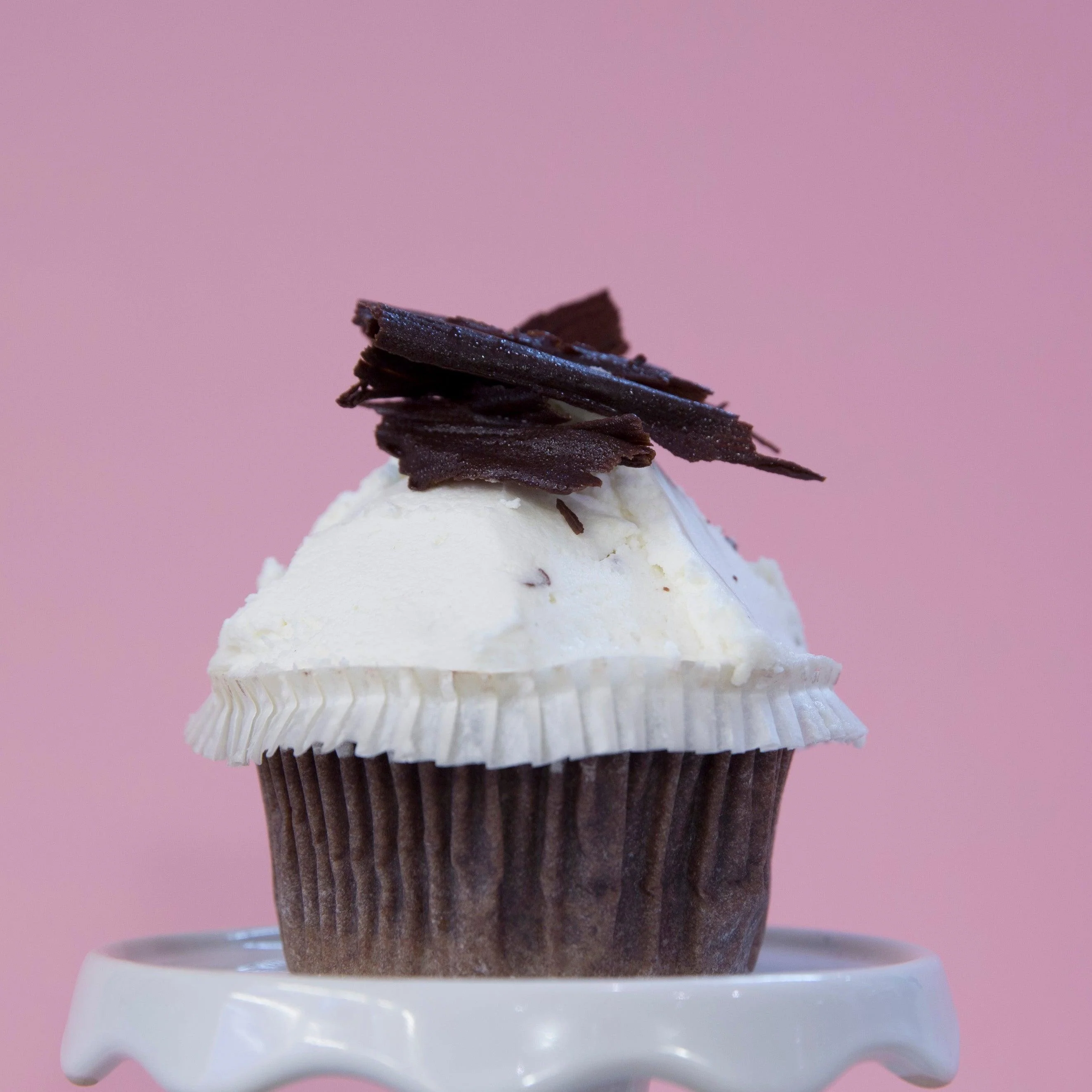 Kokos-Stracciatella Cupcake   