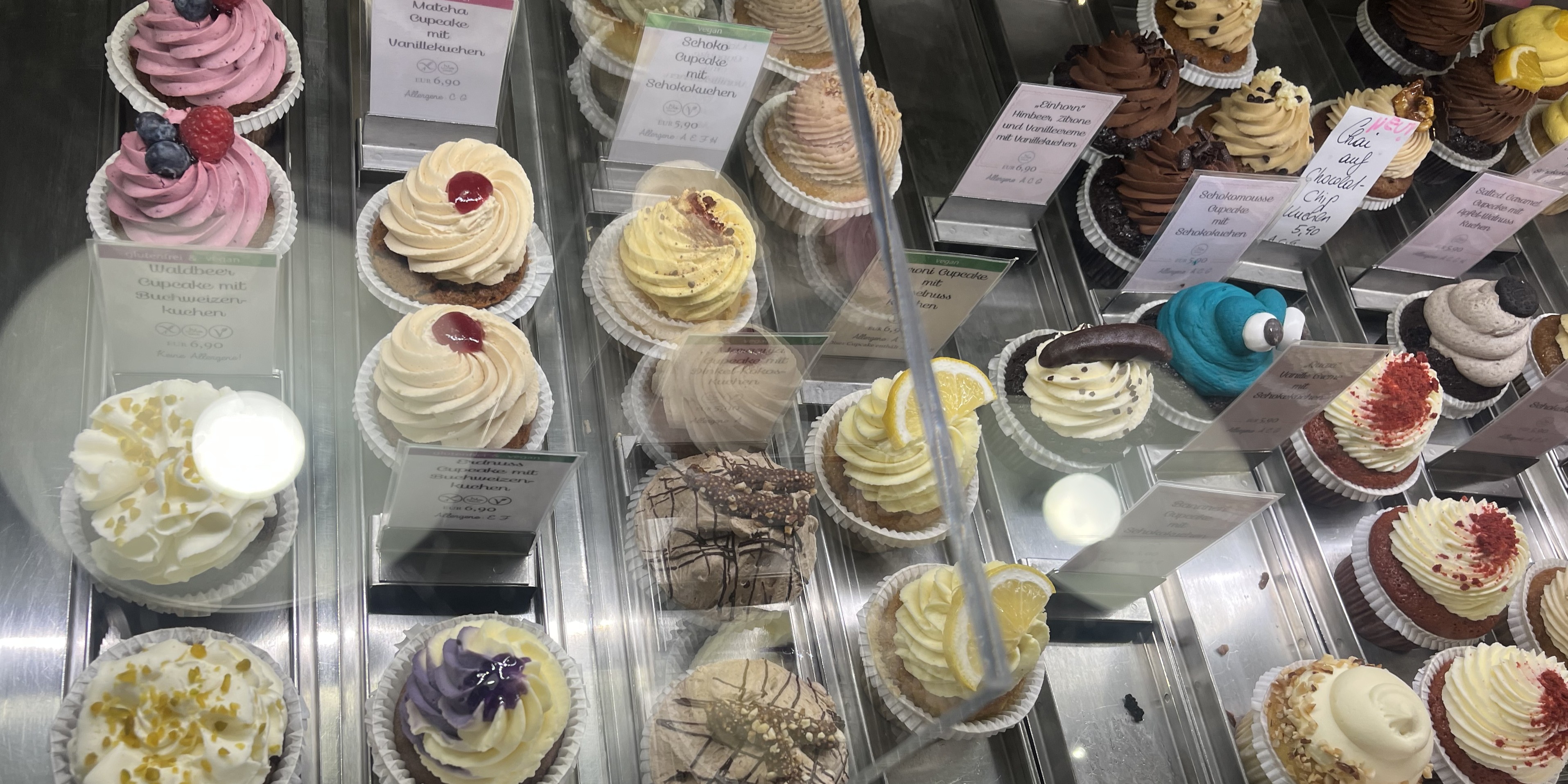 Verkaufsregal CupCakes Wien