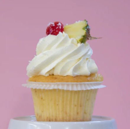 Pina Colada Cupcake