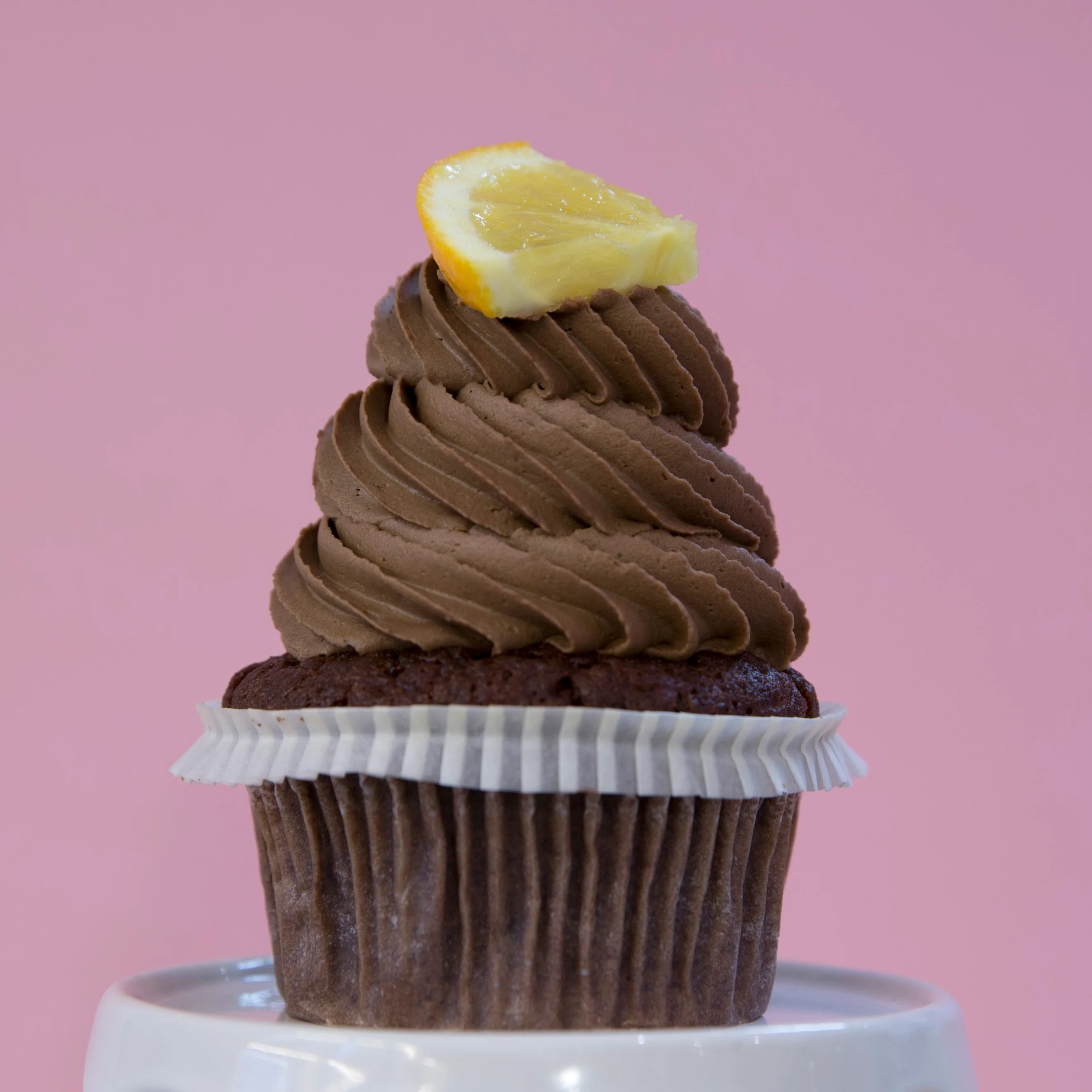 Schoko-Orange Cupcake