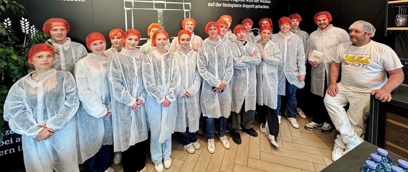 Gruppenfoto bei Ströck